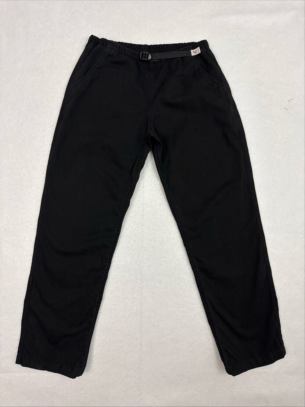 Gramicci G Pants Mens 30 Black Vintage G Series Climbing Cotton Belted